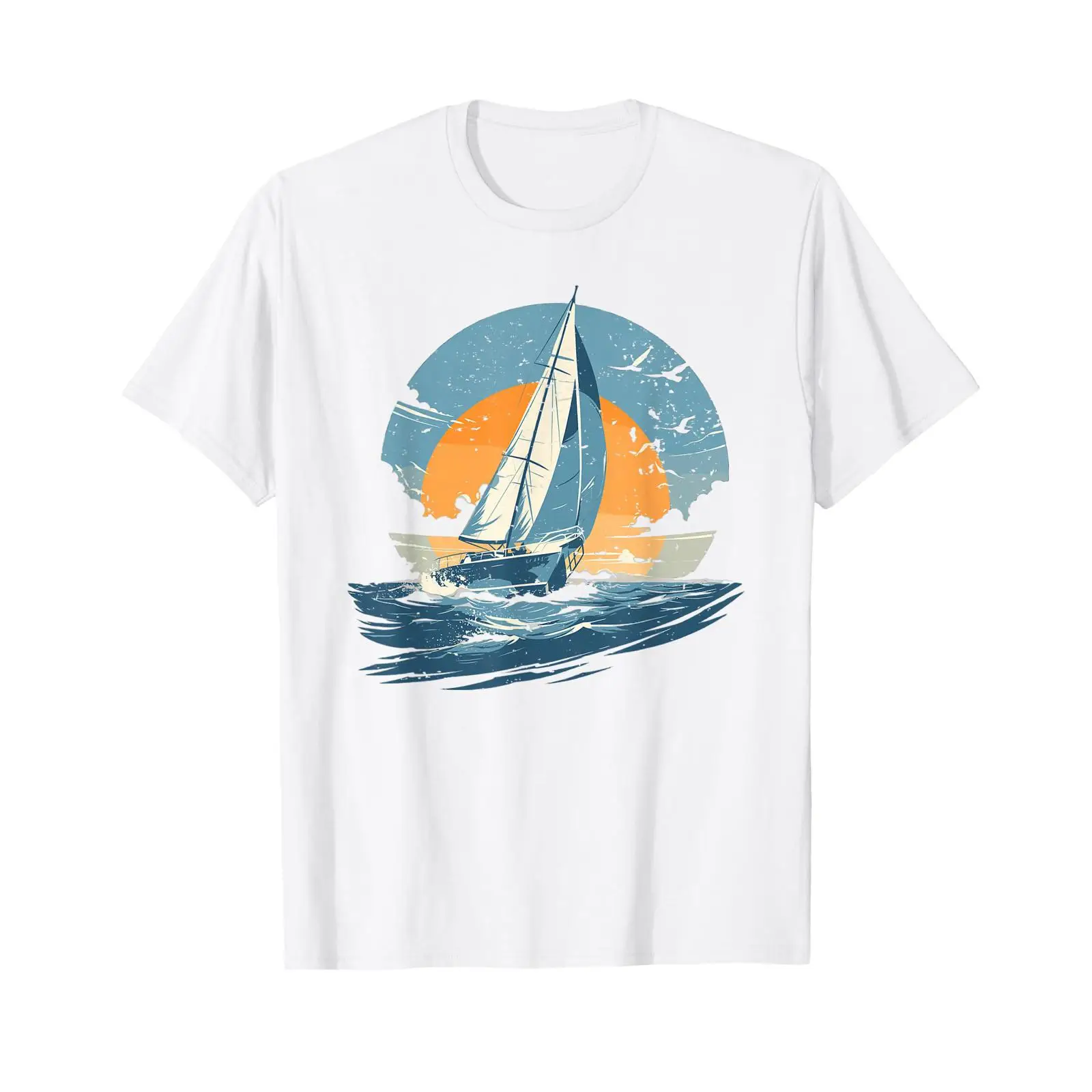 Vintage Yacht Fashion - Sailing Boat Yacht Fun T Shirt
