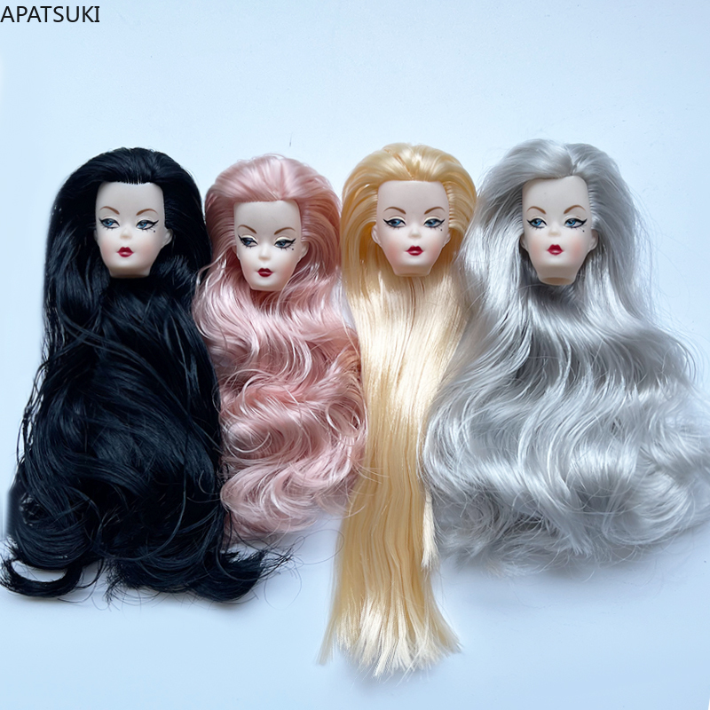 Vintage Fashion Dolls - Blue Eye Wavy Curls Hair Doll