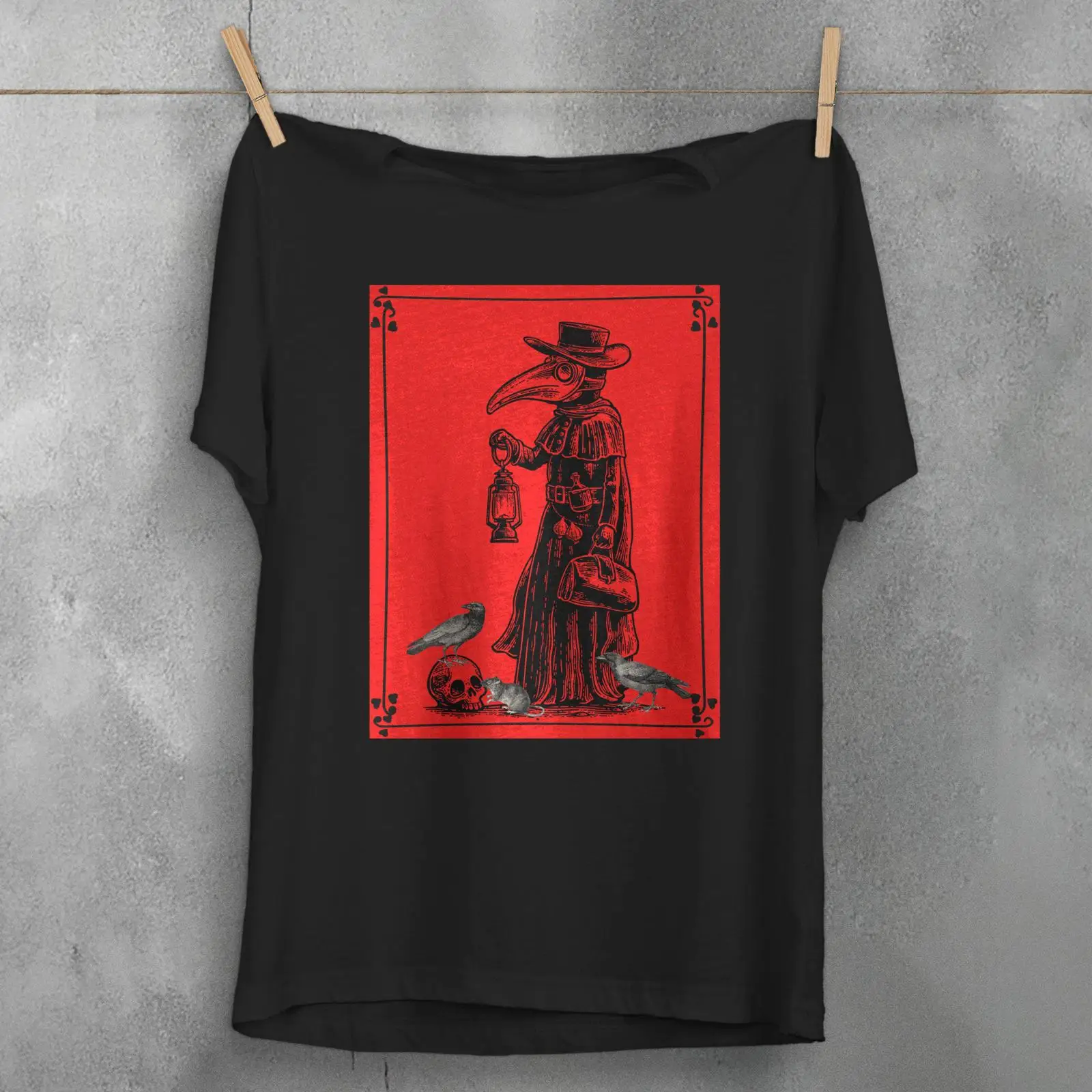 Plague Doctor T Shirt Gothic H - Vintage Fashion History review and price