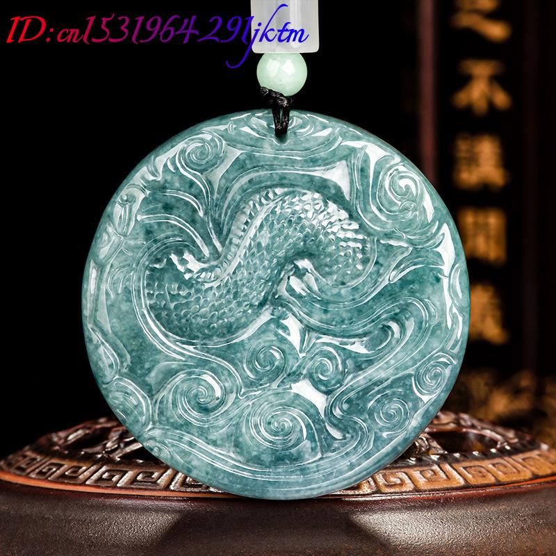 Burmese Jadeite Dragon Pendant - Vintage Women Fashion review and price