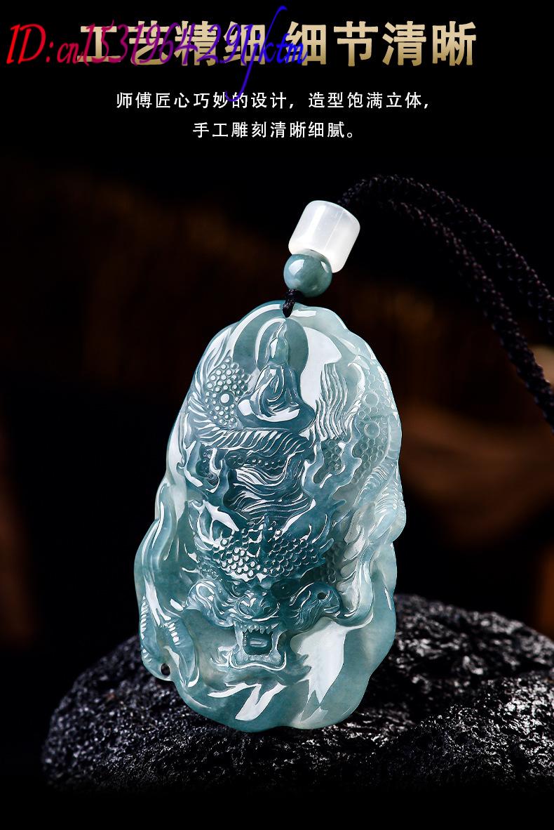 Natural Burmese Jadeite Dragon - Vintage Women Fashion review and price