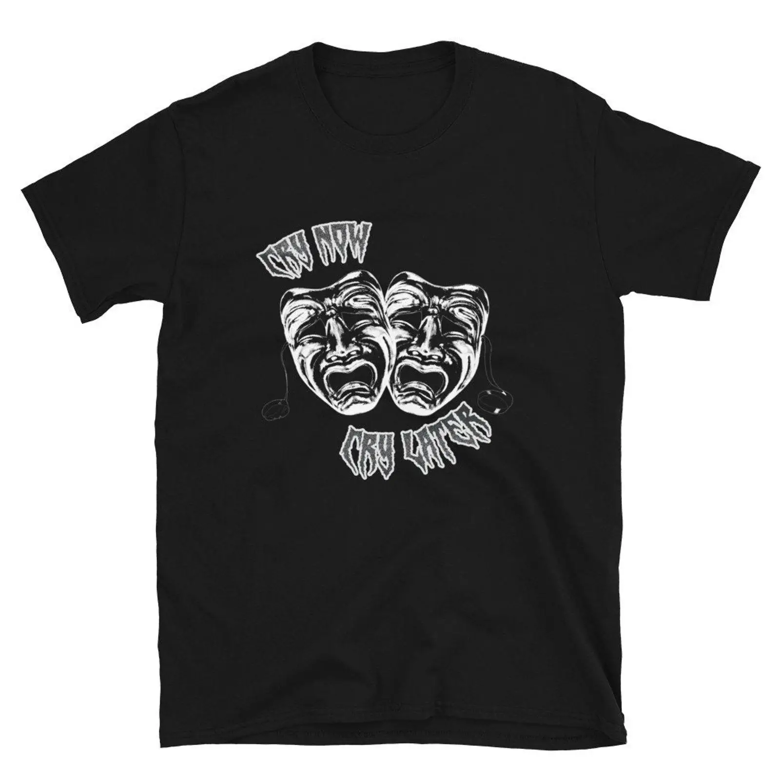 Cry Now Later Theater Masks  T - Vintage Fashion Now review and price