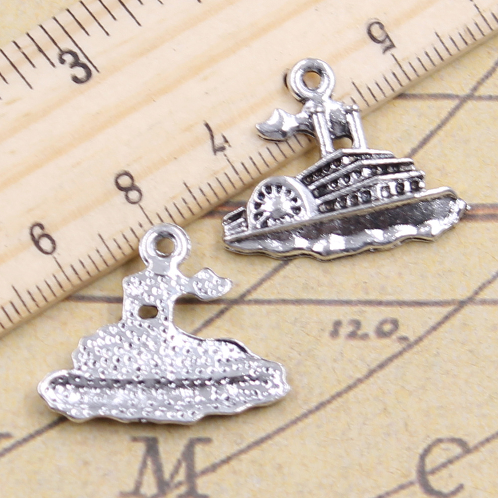 15pcs Charms Speedboat Yacht M - Vintage Yacht Fashion review and price