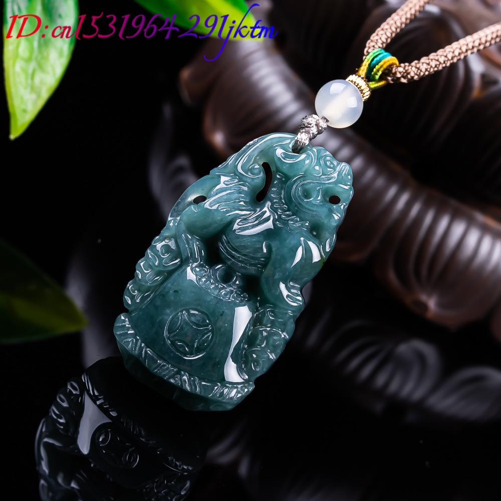 Burmese Jadeite Pixiu Pendant  - Vintage Women Fashion review and price