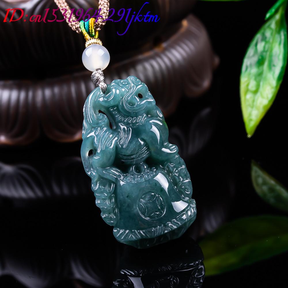 Burmese Jadeite Pixiu Pendant  - Vintage Women Fashion review and price