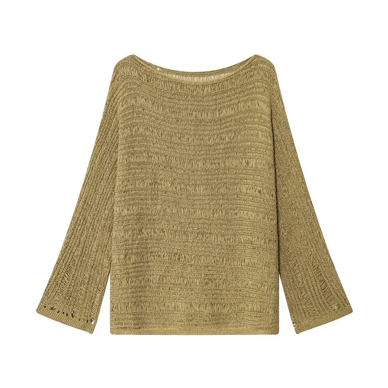 Vintage Boat Neck Knit Sweater - Vintage Women Fashion review and price