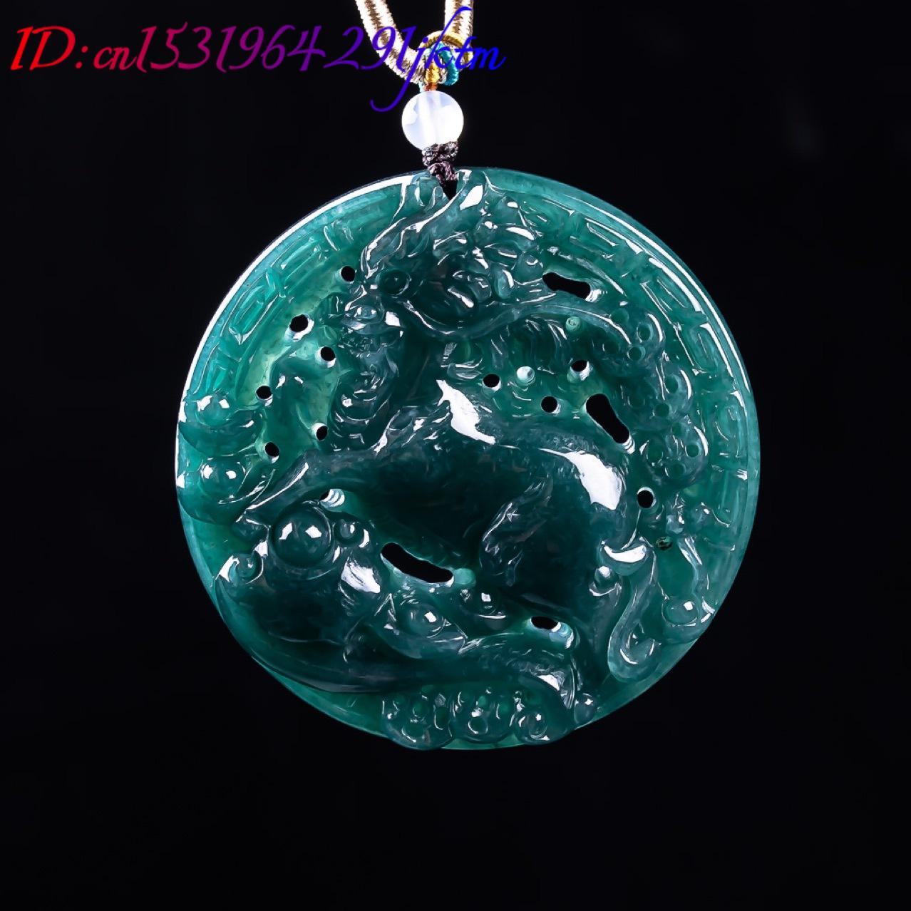 Burmese Jadeite Dragon Pendant - Vintage Women Fashion review and price