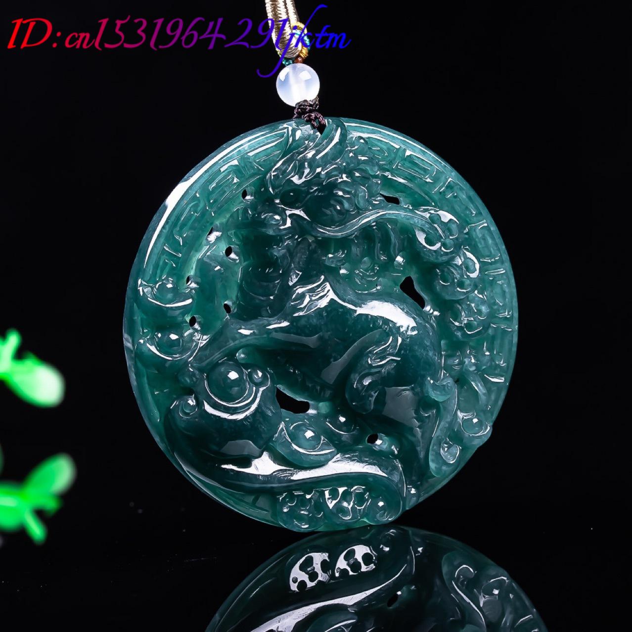 Burmese Jadeite Dragon Pendant - Vintage Women Fashion review and price