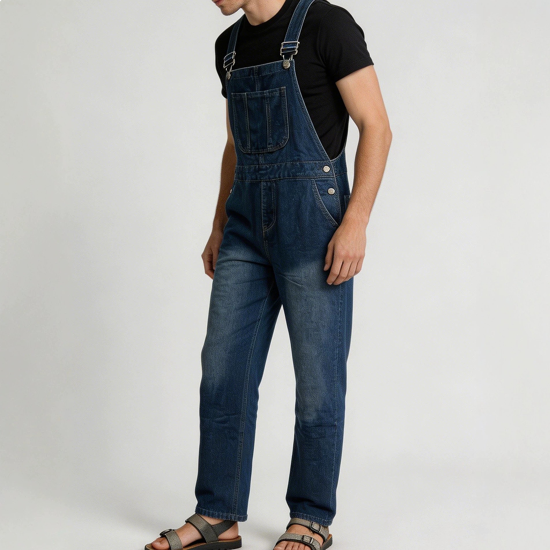 Retro Spring Summer Denim Over - Vintage Fashion Jeans review and price