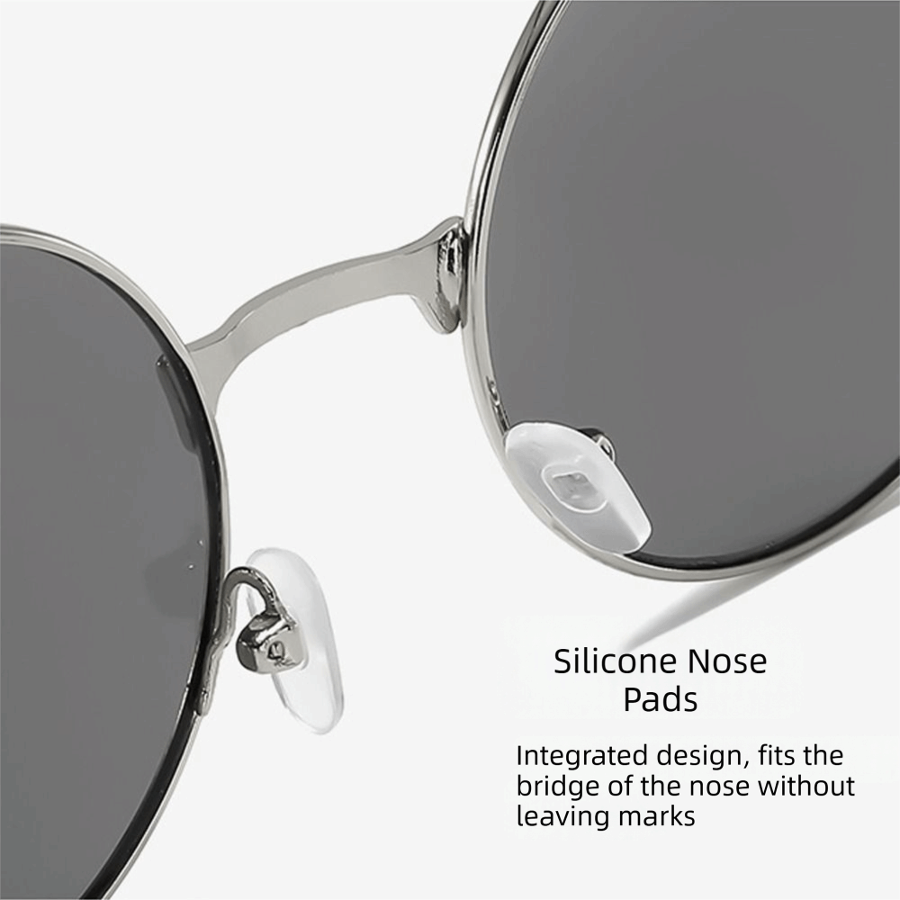 Metal Round-frame Sunglasses H - Vintage Fashion Photography review and price