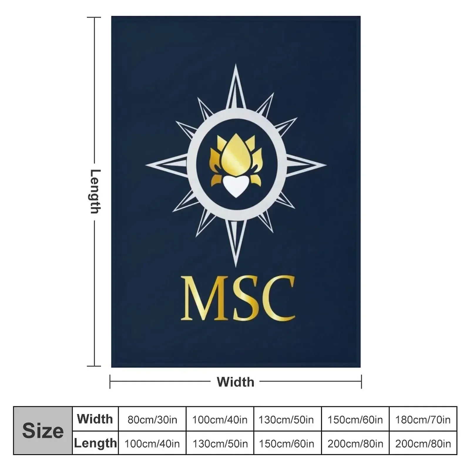 msc yacht club Throw Blanket b - Vintage Yacht Fashion review and price