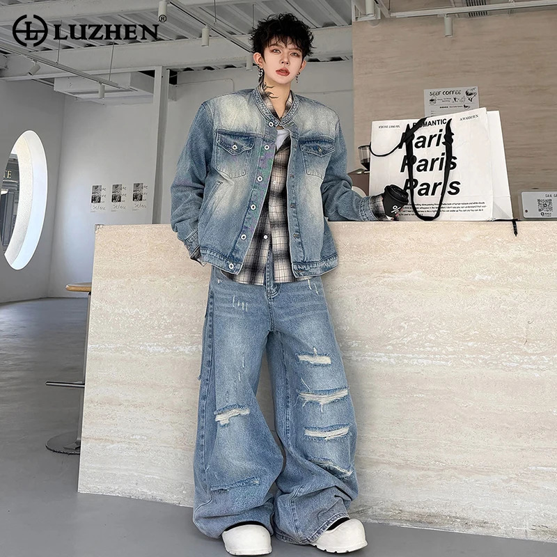 LUZHEN 2026 Autumn Vintage Was - Vintage Fashion Pieces review and price