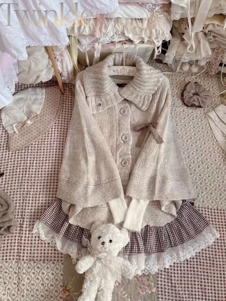 Japanese Vintage Loose Knit Ca - Vintage Fashion Pieces review and price