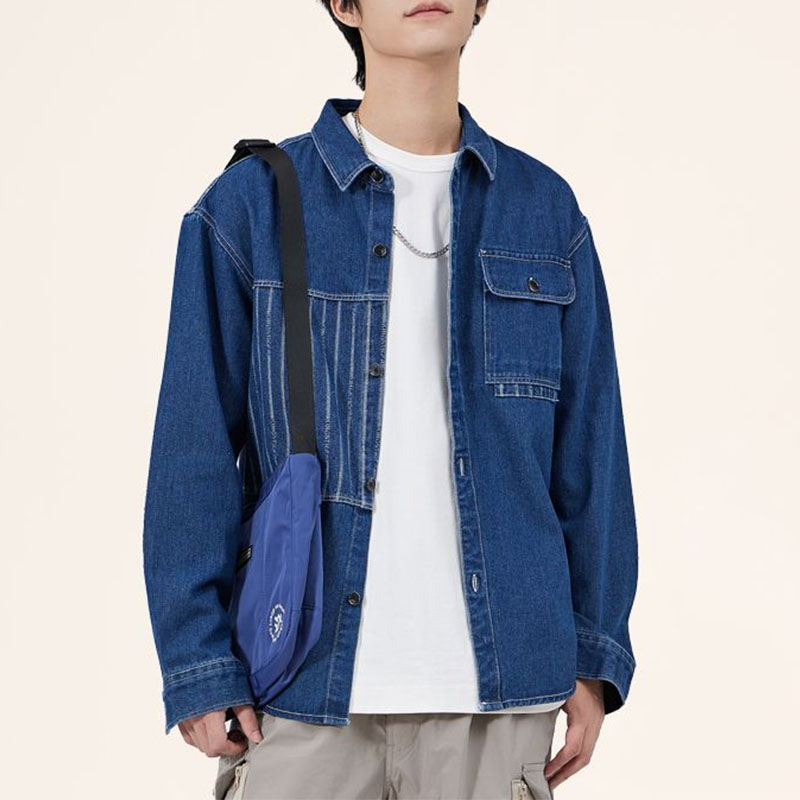 Men Korean Chic Turn-down Coll - Vintage Fashion Now review and price