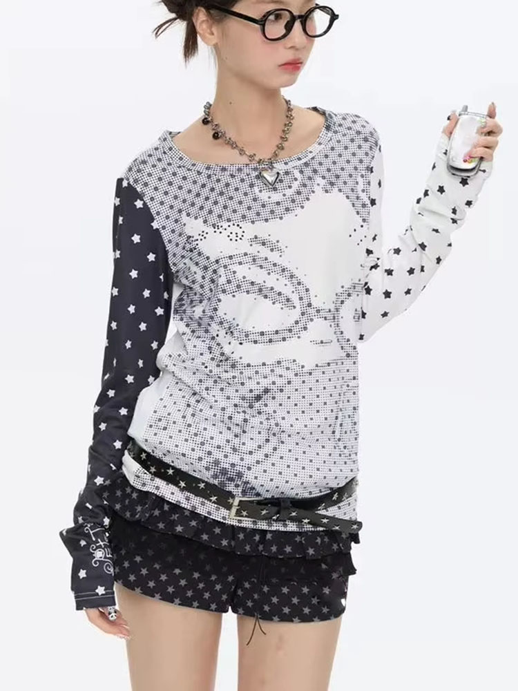 Y2k Aesthetic Long Sleeve T-sh - Vintage Y2K review and price