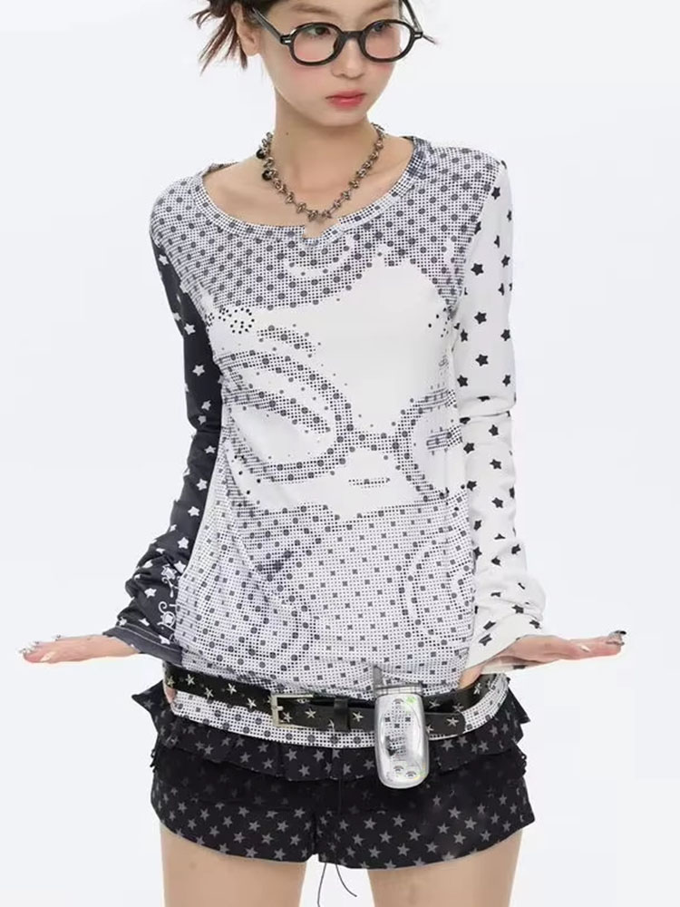 Y2k Aesthetic Long Sleeve T-sh - Vintage Y2K review and price