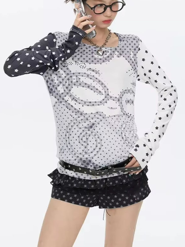 Y2k Aesthetic Long Sleeve T-sh - Vintage Y2K review and price