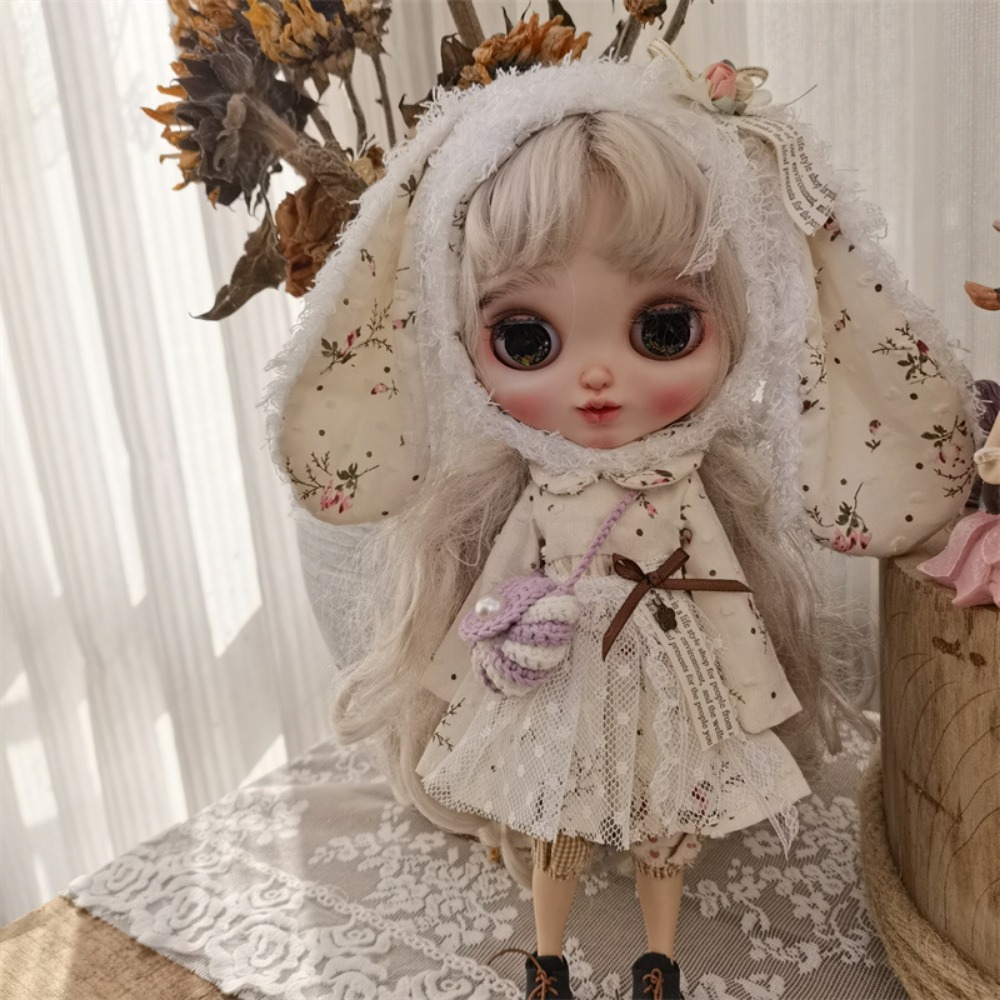 Blythe Doll Clothes Bunny Ear  - Vintage Fashion Dolls review and price