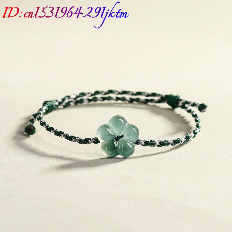 Burmese Jadeite Flower Bracele - Vintage Women Fashion review and price
