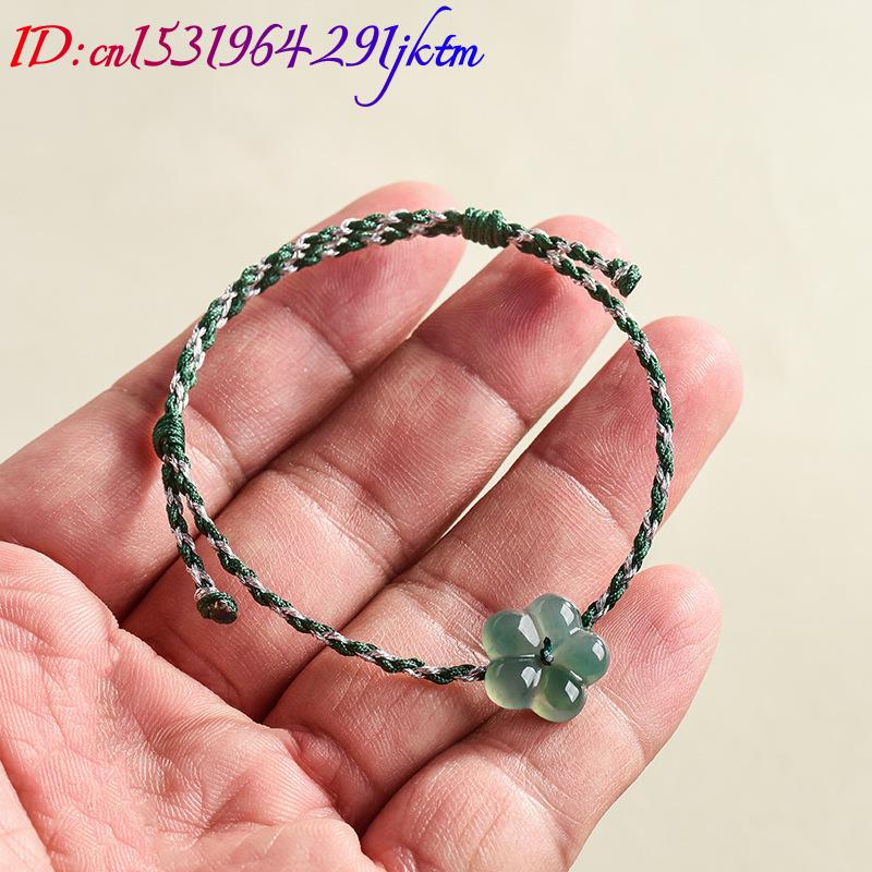 Burmese Jadeite Flower Bracele - Vintage Women Fashion review and price