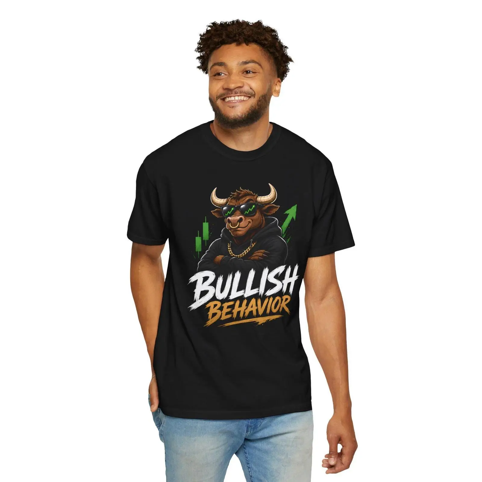Bullish Behavior Bull Market T - Vintage Fashion Market review and price