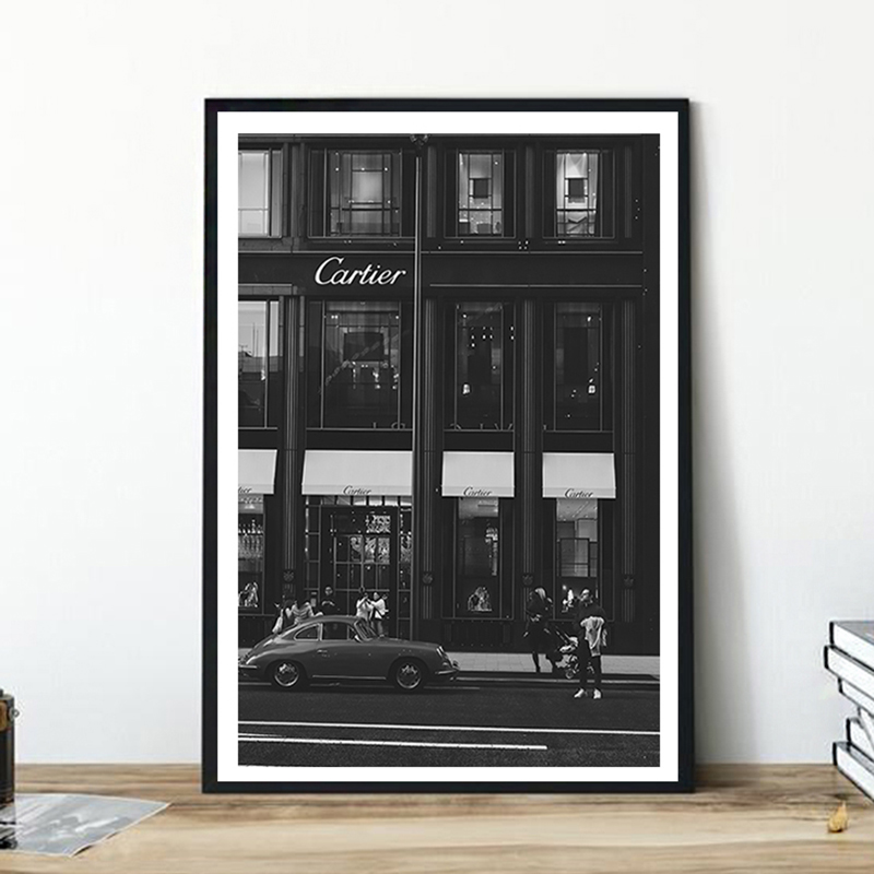 European Street Canvas Paintin - Vintage Fashion Prints For Wall review and price