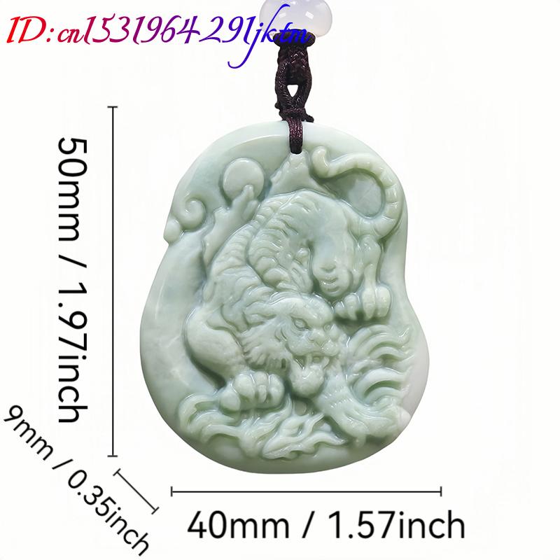 Green Natural Real Jade Tiger  - Vintage Women Fashion review and price