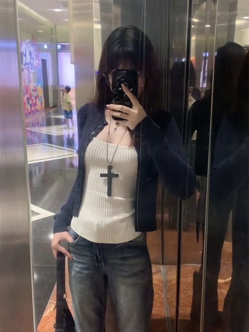Y2k Harajuku Hot Girl Slim Aut - Vintage Y2K review and price