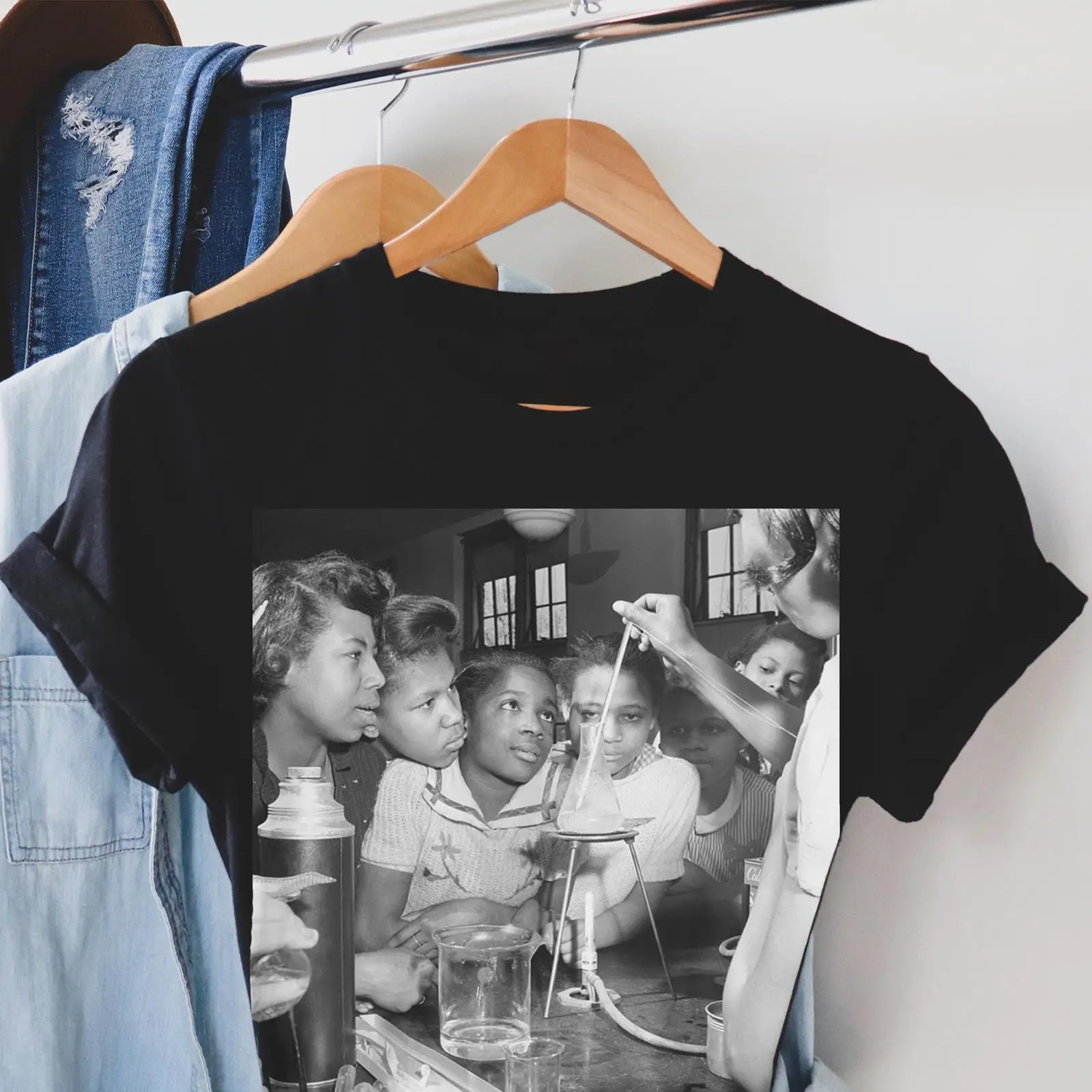Black Girls in Science Class T - Vintage Fashion History review and price