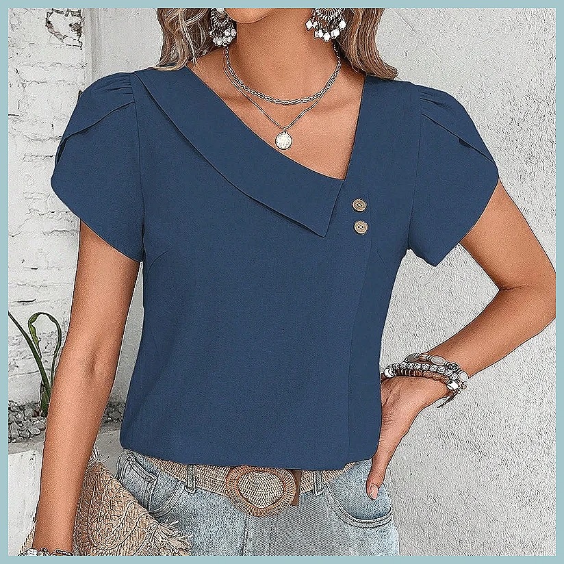 2024 Summer Vintage Solid Colo - Vintage Women Fashion review and price