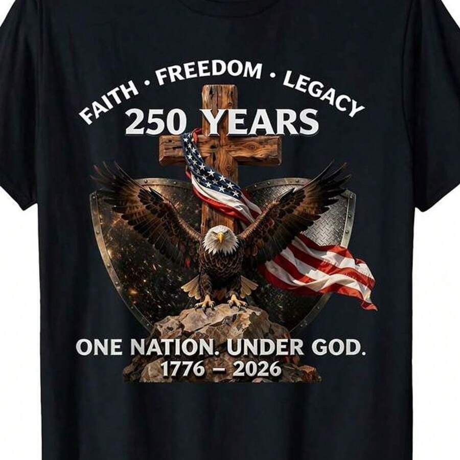 USA 250th Anniversary T-Shirt  - Vintage Fashion History review and price